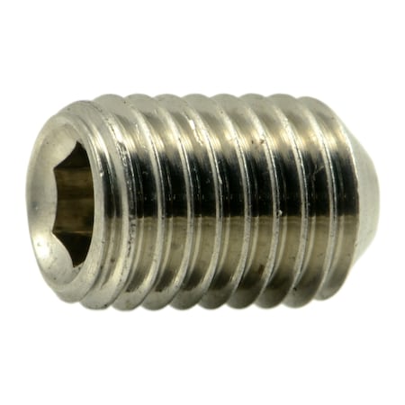 Midwest Fastener 1/4"-28 x 3/8" 18-8 Stainless Steel Fine Thread Hex Socket Headless Set Screws 20PK 38928